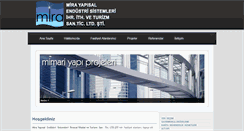 Desktop Screenshot of mirayapi.com.tr